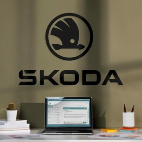 Falfelirat és autó logó - Skoda