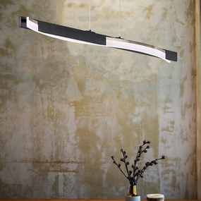 FISCHER & HONSEL 60704 BRIDGE Modern Led Függesztett Lámpa Bézs, Fekete, Szürke LED IP20
