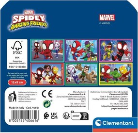Pókember Spidey mesekocka 6 db-os Clementoni