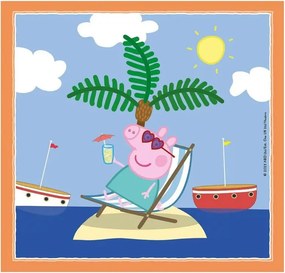 Peppa malac Relaxing 3x48 db-os puzzle Clementoni