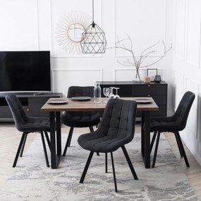 Krzesło RICK 2 Czarne