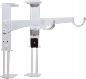 2 db-os függönykarnis tartó szett fúrás nélkül