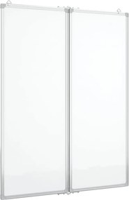 vidaXL összecsukható alumínium mágnestábla 80x100x1,7 cm