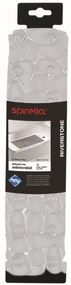 Spirella RIVER STONE csúszásgátló fürdőkád alátét,átlátszó, 75 x 36 cm