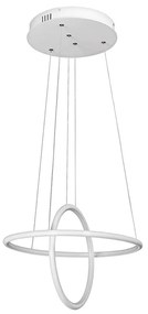 Rabalux 2544 - LED Csillár DONATELLA LED/37W/230V fehér