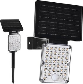 Top Light-LED Napelemes lámpa érzékelővel 3 az 1-ben ZENITH LED/10W/3,7V 3000/4000/6500K 2400 mAh