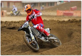 Poszterek 200x135 Motocross Motorkerékpár Motor