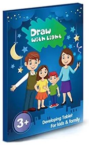 Rajztábla A4 - LED tollal, közepes