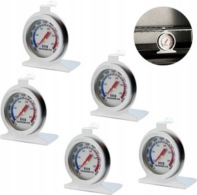 5X Konyhai Hőmérő 50 És 300°C Közötti Kemencékhez És Sütőkhöz