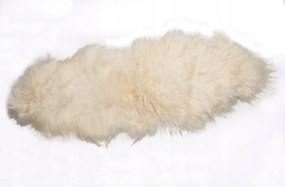Öko Bőrszőnyeg Hosszú Bárány Gyapjú Természetes