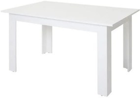 Asztal Boston K186Fehér, 78x90x160cm, Hosszabbíthatóság, Laminált forgácslap, Laminált forgácslap