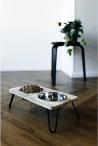 Fa tálka szett állvánnyal kutyáknak Dog Fantasy – Plaček Pet Products
