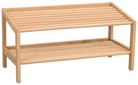 Natúr színű tölgyfa cipőtartó Hillmond – Rowico