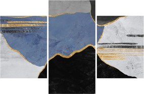 Kép - Texturált formák (90x60 cm)