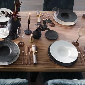 Tésztatányér, Manufacture Rock blanc kollekció - Villeroy & Boch