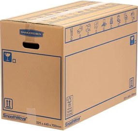 Költöztető doboz, 44x32,5X70 cm, FELLOWES SmoothMove™ Everyday, nagy (IFW62084)