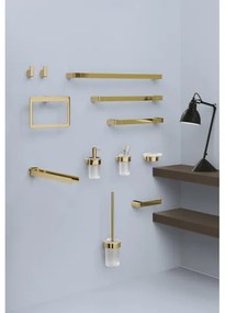 Gedy - PIRENEI toalettpapírtartó arany