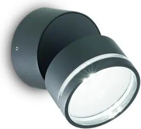 IDEAL LUX 285467 OMEGA ROUND Modern Kültéri Fali Lámpa LED IP54