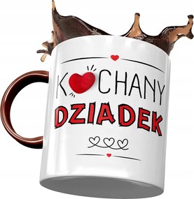 Bordó bögre Nagypapa napja Ajándék fényképes nyomtatással