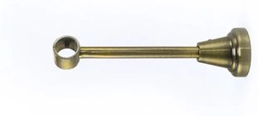 Egysoros zárt karnisrúd tartó antik arany