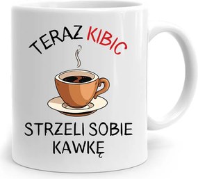 Szurkolóknak Szurkolói Bögre Lőttek Egy Kávét, fényképes nyomtatással