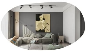 Fali tükör VANOMI 89x52 cm