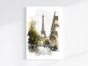 Canvas Vászonkép Építészet Város Párizs Eiffel-torony 40x60