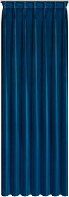 Készfüggöny flex rendszerrel Melanie 80x270 Eurofirany sötétkék
