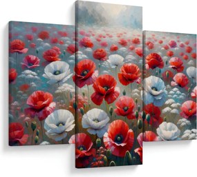 Kép - Pipacsmező (90x60 cm)