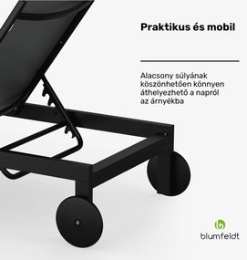 Lucca Lounge nyugágy | terhelhetőség 120  kg | 5 fokozatú | vízlepergető