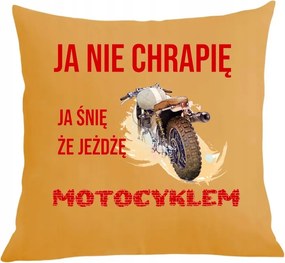 Párna párnahuzat Motorosoknak Ajándék