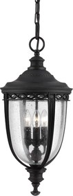 Feiss ENGLISH BRIDLE FE-EB8-L-BLK Függőlámpa 3x60W/E14 IP23