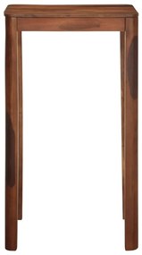 vidaXL bárasztal 60x60x107 cm tömör fa akácfa