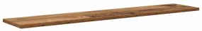 Polcos könyvespolc 4 pcs Barna 100 x 20 x 1.5 cm Faanyag