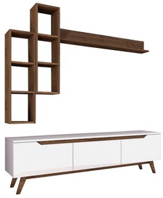 Nappali fal Mitevu 10 (fehér + dió) . 1095672
