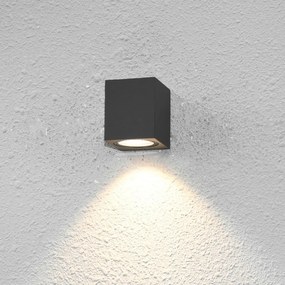 ITALUX OWL-2197-1SQ GENTA Modern Kültéri Fali Lámpa Fekete GU10 IP54