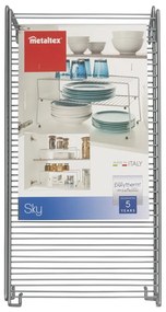 2 db egymásra rakható kiegészítő polc - Metaltex
