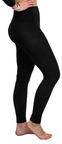 TEGGI fekete női thermo leggings - többféle méretben Méret: L/XL