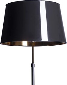 RENDL EMMETT állólámpa talapzat fekete antikolt sárgaréz 230V LED E27 15W