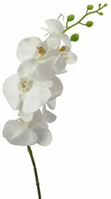 Mesterséges Phalenopsis fehér, 86 cm