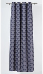 Kék-szürke függöny 130x260 cm Zatapa – Mendola Fabrics