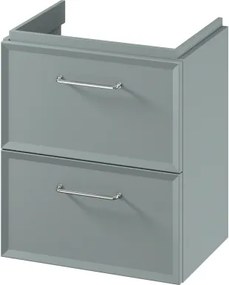 Cersanit S1021-007 - Függesztett fürdőszobai mosdószekrény MILLE SLIM 50x35 cm, menta