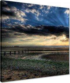 Vászonkép 40x40 Tengerparti strand