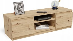 Szekrény asztal Rtv 120 EX3 tölgy artisan polc könyvespolc