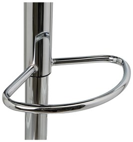 Fehér bőr utánzat állítható magasságú bárszék szett 2 db-os (ülésmagasság 93 cm) – Casa Selección