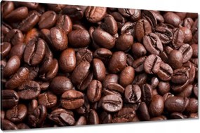 Vászonkép 120x70 Kávébabok