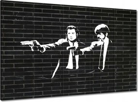 Festmények 100x70 Ponyvaregény Graffiti