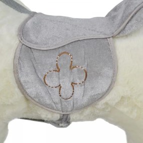 INFANTASTIC Hintaló Unicorn 74 x 30 x 64 cm ezüst