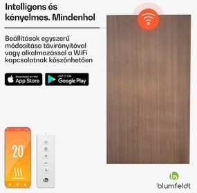 Blumfeldt Heat Square, Infravörös fűtés, WiFi vezérlés, 700 W, IP44