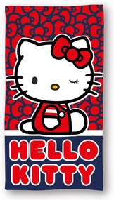 Hello Kitty Cutie Style fürdőlepedő, strand törölköző 70x140cm (Fast Dry)